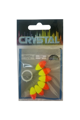 Crystal Renkli Kauçuk Stopper No.5 (6'lı)