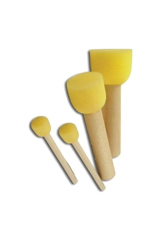 Ponpon Fırça Seti Set 4 lü