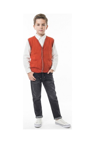 Xo Kids Erkek Çocuk 4lu Alt Üst Takım 6-9 Yaş 13219 Gri
