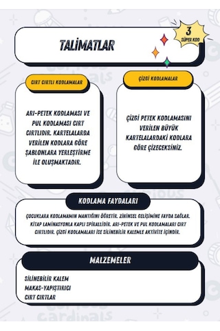 Çocuklar İçin Kodlama Eğitim Seti 3-9 Yaş