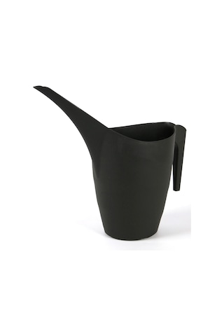 Çiçek Sulama Kabı Bitki Sukulent Ağaç Kaktüs Sulama Plastik Antrasit 2 Litre