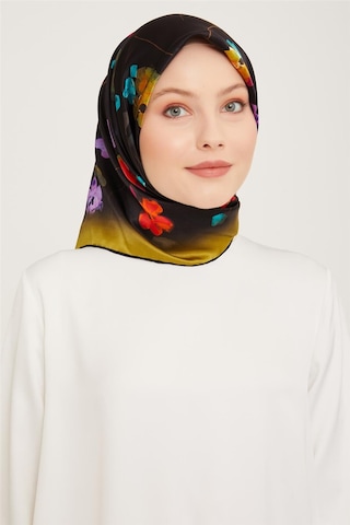 Armine Twill İpek Eşarp 23ka9048 01 - Turuncu