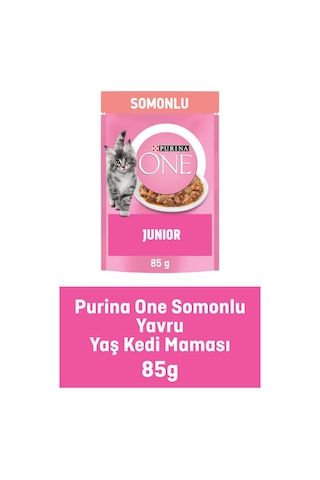 Purina One Yavru Kedi Maması Somonlu 85 G