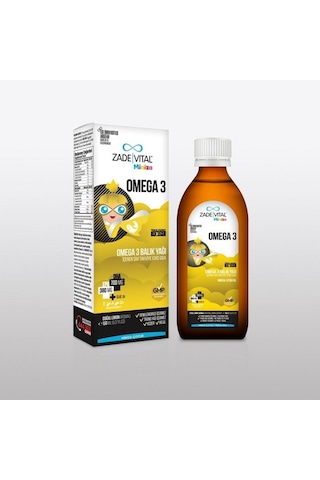 Zade Vital Miniza Omega 3 Balık Yağı 150ML