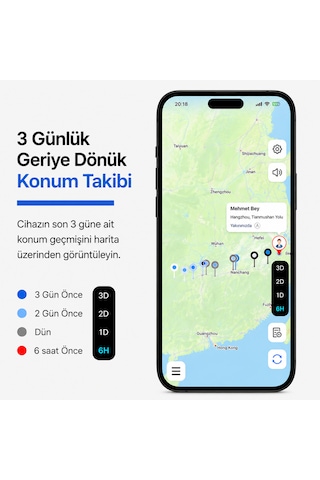 Apple Uyumlu iOS & Android Airtag Akıllı GPS Takip Cihazı