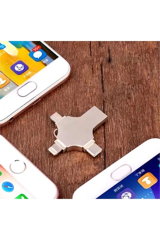 Nm-store Otg 4in1 Cep Telefonu Çok Fonksiyonlu Usb Flash Bellek 64 Gb Type-c, Micro Sd Ve Kart Okuyucu