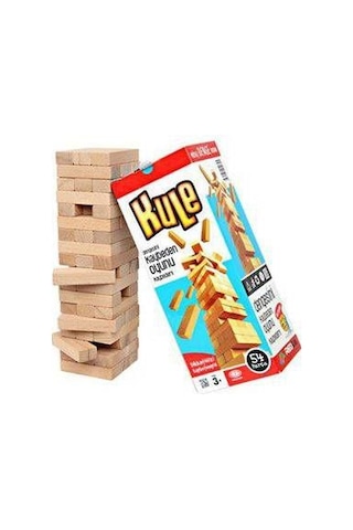 Redka Müthiş Ahşap Denge Kule Oyunu 3+