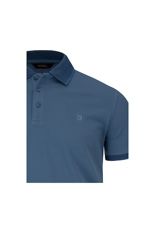 Hatemoğlu İndigo Regular Fit Düz 100% Pamuklu Polo Yaka Tişört 3536etc22c03 85 İndigo