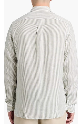 Timberland Mill Brook Linen Striped Regular Erkek Gömlek-33346 Açık Yeşil