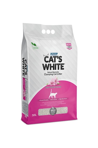 Cats White Pudra Kokulu Kedi Kumu 10 Lt