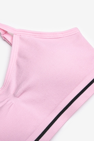 Penti Kız Çocuk Seamless Dikişsiz Açık Pembe Lila Kısa Üst