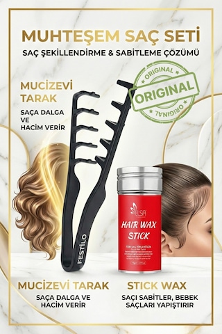 Mucizevi Tarak Stick Wax Seti 75 Gr