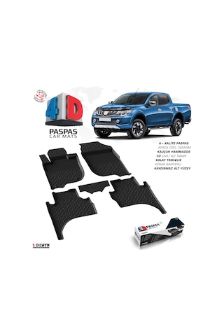 Mitsubishi L200 4D Havuzlu Paspas 2015 Üzeri A+Kalite
