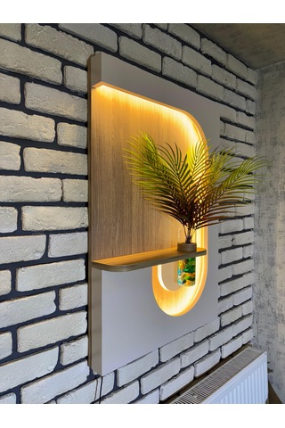 Duvar Dekoru Vazolu Mobilya