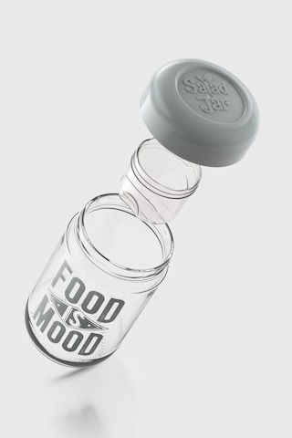 Renga Vega Sos Hazneli 660 Ml Cam Salata Kavanozu 192011 Gri Gri