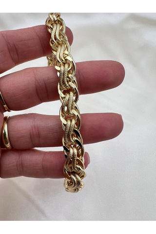 Xupıng Sarmal Bileklik Altın - Gold