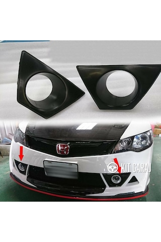 Honda Civic Sis Çerçevesi Plastik Boyasız