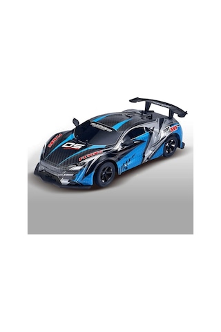 1/10 Yüksek Hızlı Drift Yarış Arabası - Uzaktan Kumandalı - 57,5 Cm Kutulu Mavi