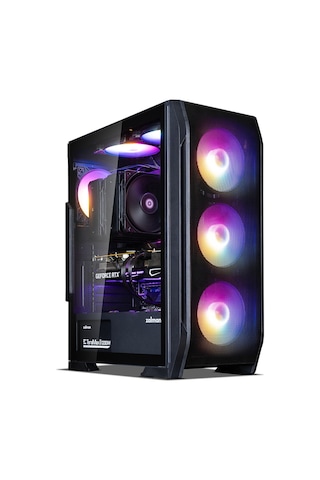 Zalman N7 Plus V2, 700w 80+, Mesh Panel, Tempered Glass, 6x120mm Rgb Fan, Atx Gamıng Kasa