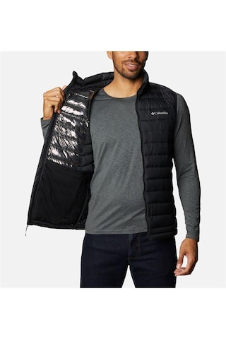 Columbia White Out Omni-heat Erkek Yelek Xo0482-010 Siyah
