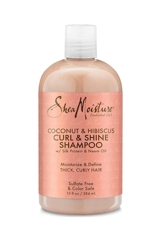 Shea Moisture Coconut & Hibiscus Bukle Kontrolü ve Parlaklık Şampuanı 384ML