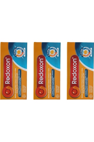 Redoxon 3'Lü Etki C Vitamini D Vitamini Çinko Efervesan 3 x 30 Tablet