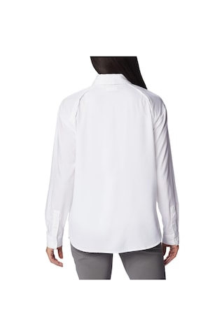 Columbia Al9910 Silver Ridge Utility Ls Shirt Kadın Gömlek-28595-beyaz Beyaz