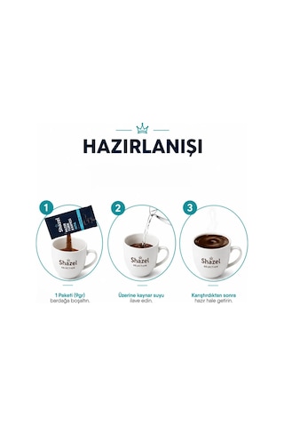 Shazel Hazır Türk Kahvesi Orta Teneke 500 Gr X 2 Adet