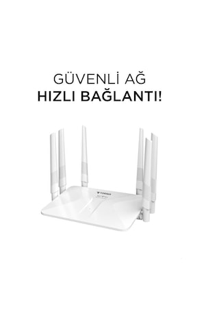 Torima WR50Q 2.4GHz 300Mbps Kablosuz Wifi Router Beyaz