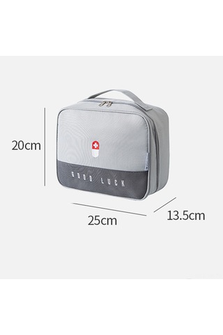 Vkemall Taşınabilir Ve Dayanıklı Acil Durum Çantası - Büyük Ve Küçük Boy Set 112 Karakter