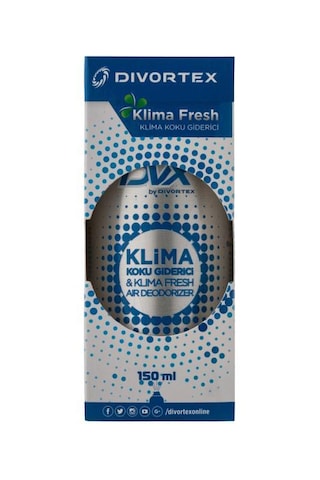 Divortex Klima Fresh - Temizleyici Klima Bombası 150 ML