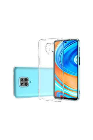 Adige Xiaomi Redmi Note 9s Kılıf Kamera Korumalı Süper Silikon