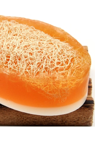 Kabak Lifli El Yapımı Doğal Ballı Keçi Sütü Sabunu 120 G x 3 Adet