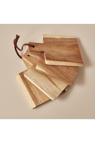 Pietto Ahşap Bardak Altlığı Naturel 14x10x8 Cm Ahşap