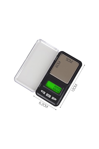 Dijital Hassas Cep Terazisi Lcd Ekranlı, 200gr Kapasiteli, 0.01 Gr Hassasiyet