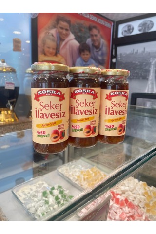 Koska Şeker İlavesiz Kayısı Reçeli 270 Gr Koli 12 Adet