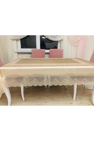 Madame Clean Dertsiz Leke Tutmaz Masa Örtüsü 3Farklı Renk 160X220 (439520311)