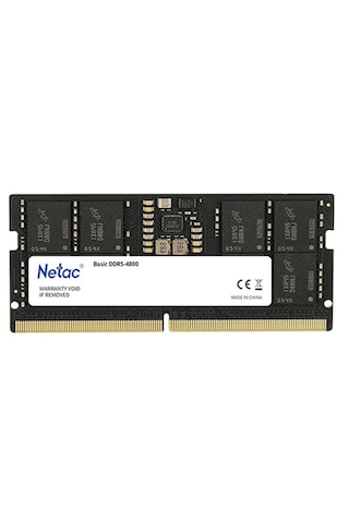 Netac Basics Ddr5 16 Gb 4800 Mhz Notebook Ram - Ntbsd5n48sp-16