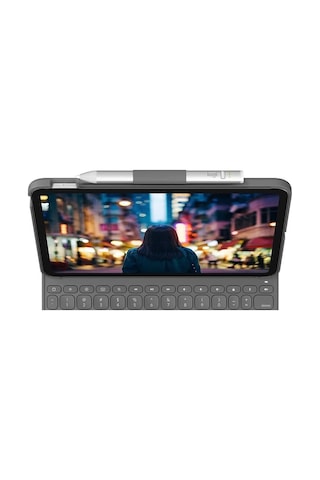 Logitech Slim Folio Apple Uyumlu iPad 920-011415 10.9" 10. Nesil ile Klavyeli Kılıf