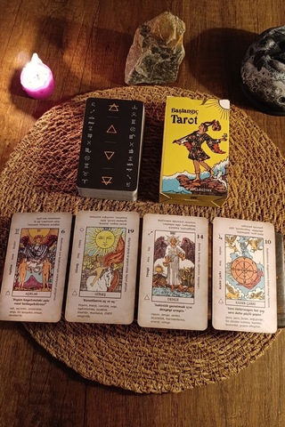 Başlangıç Tarot Destesi 78 Kart - Arındırma Kesesi Hediyeli