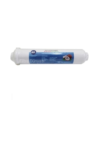 Filtre Dünyası Nsf Li Post Mineral Su Arıtma Son Karbon ( Tatlandırıcı ) Filtre