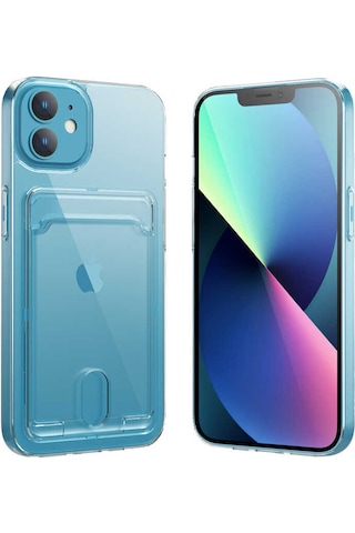 Apple Uyumlu iPhone 11 Kılıf Zore Ensa Kapak Renksiz