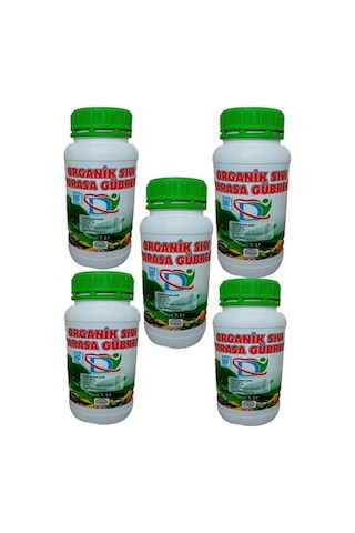 Organik Sıvı Yarasa Gübresi, 1 Litre, 5 Adet 0,250
