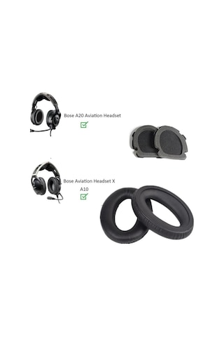 Bose A10 A20 Uyumlu Yedek Kulaklık Pedi