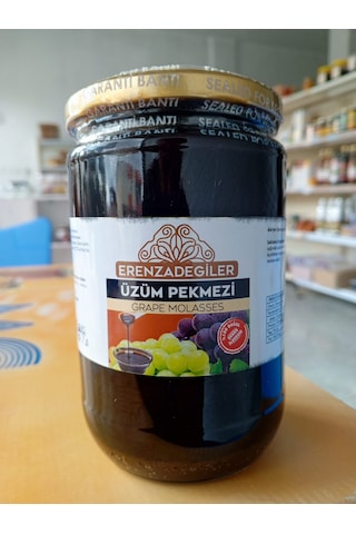 Erenzadegiler Üzüm Pekmezi 850 G Doğal Katkısız Geleneksel Pekmez