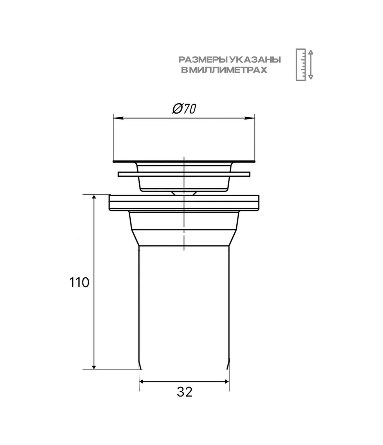 Anı Plast Baskılı Lavabolar Ve Mutfak Lavabolaları İçin Sifon 223644967