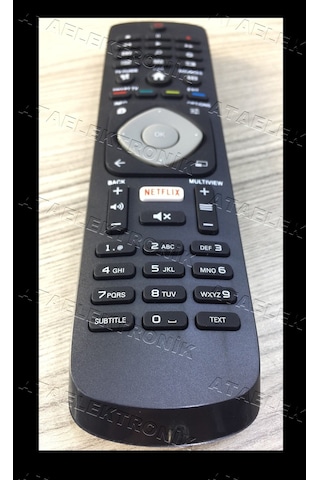 Philips Uyumlu 4K Uhd Led Smart Tv Kumanda Netflix Tuşlu