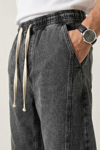 Bigdart Erkek Rahat Kesim Baggy Jean Pantolon 30074 - Antrasit