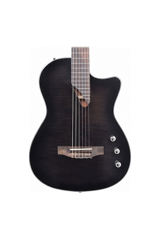 Madison Mecg-t01-bk Elektro Klasik Gitar - Siyah Profesyonel - İnce Kasa / Thin Body Siyah Parlak Cila, İnce Gövde Yapısı İle Sahne Konforu, Aktif Preamp Ve Ekolayzer Ölçüler: 65 Mm Kasa Derinliği