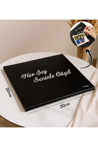 Bk Gift Her Şey Seninle Güzel Kendin Yap Anı Defteri, Arkadaşa Hediye, Sevgiliye Hediye, Doğum Günü Hediyesi Kobitmeyencom34576 Bk Gift